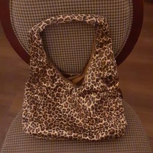 Leopard print bag